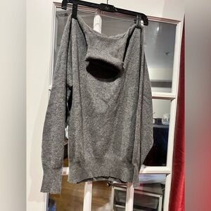 Mc George  of Dumfries Gray Cashmere Sweater